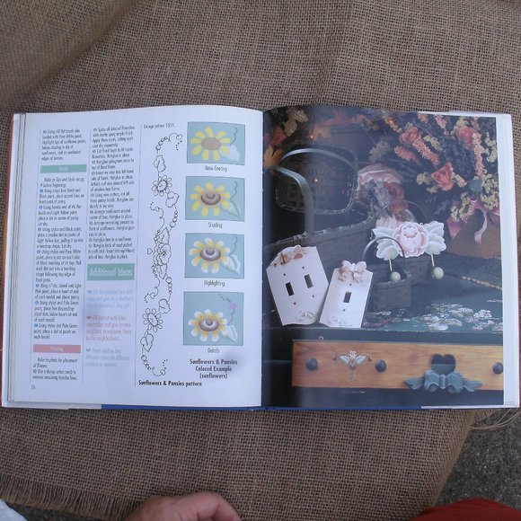 Country Style Painted Wood Projects crafts art book - Picture 11 of 16